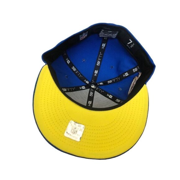 New Era Los Angeles Rams 59FIFTY Fitted Cap Hat Size 7 3/8 (NEW) - Picture 5 of 5